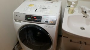 愛知県小牧市 Panasonic製ドラム式洗濯乾燥機クリーニング同時乾燥排水洗浄